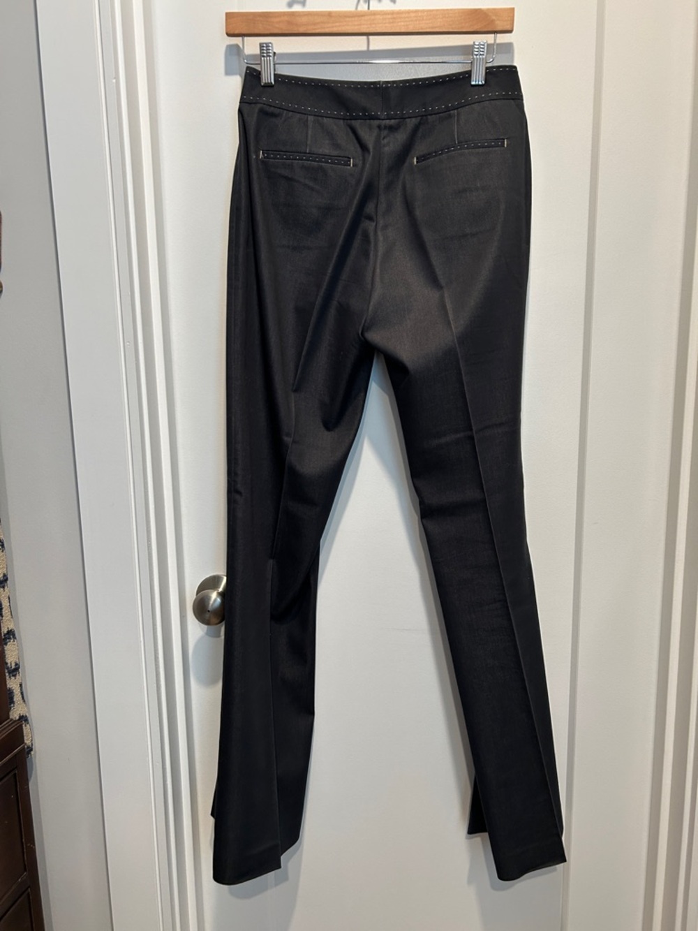 Tahari dress slacks. Sz 4 cotton. - Picture 4 of 8